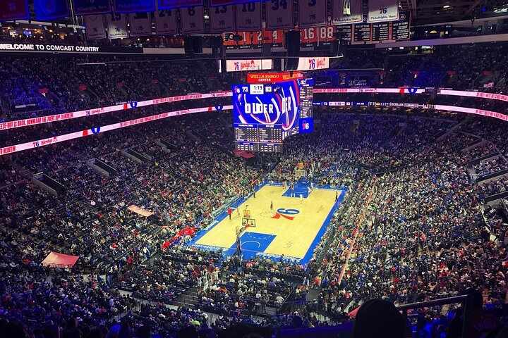 Philadelphia 76ers Basketball Game Ticket at Wells Fargo Center - Photo 1 of 8